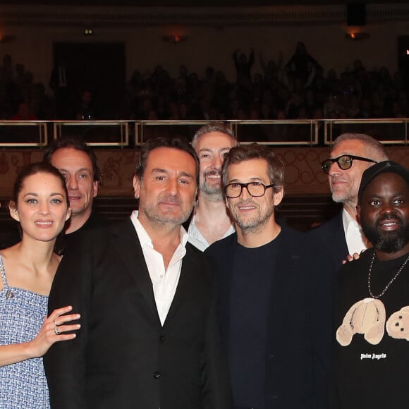 Exclusif - Marion Cotillard, Gilles Lellouche, Vincent Desagnat, Guillaume Canet, Vincent Cassel et Issa Doumbia - Première du film Astérix et Obélix "L'Empire du Milieu" au cinéma Le Grand Rex à Paris le 15 janvier 2023. © Bertrand Rindoff / Bestimage 