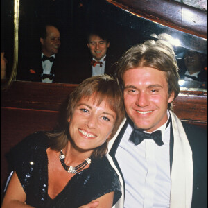 Nicole Calfan et François Valéry en 1986