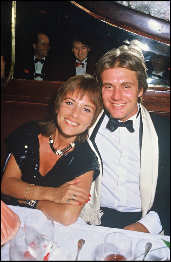 Nicole Calfan et François Valéry en 1986