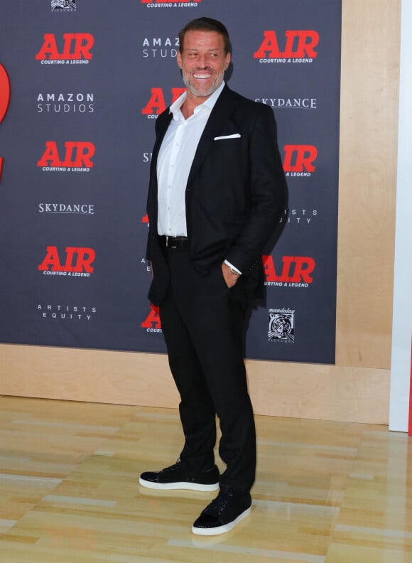 Tony Robbins - Première du film "AIR" à Los Angeles, le 27 mars 2023.