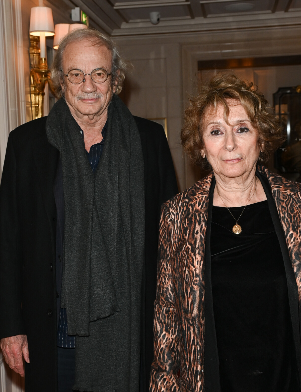 Photo Patrick Chesnais et sa femme Josiane Stoléru étaient également