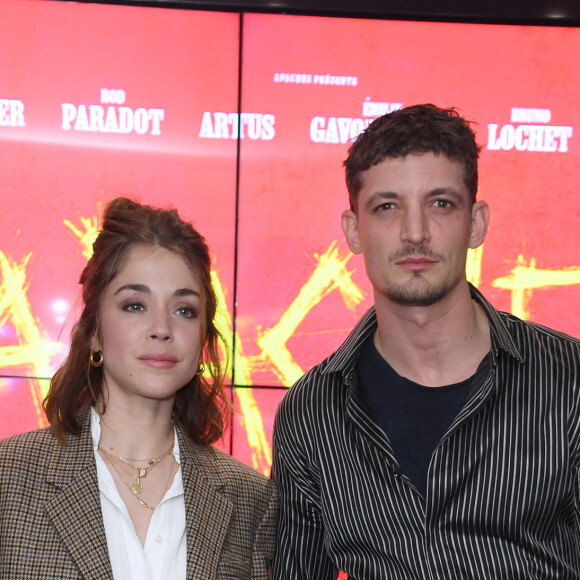 Alice Isaaz et Niels Schneider - Avant-première du film "Apaches" au cinéma UGC Les Halles à Paris le 28 mars 2023. © Giancarlo Gorassini/Bestimage