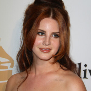 Lana Del Rey à la soirée de Gala Clive Davis Pre-Grammy à l'hôtel Hilton de Beverly Hills le 14 février 2016. 