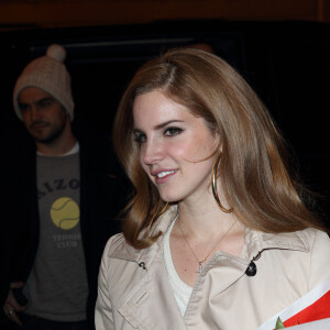 Lana Del Rey à l'hotel Salomon de Rothschild à Paris le 24 novembre 2011.