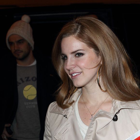 Lana Del Rey à l'hotel Salomon de Rothschild à Paris le 24 novembre 2011.