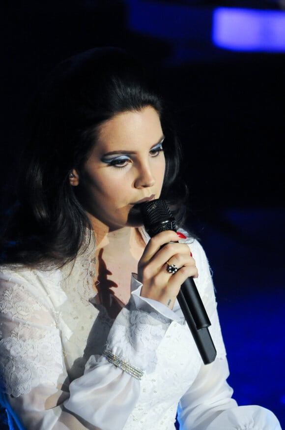 La grande nouvelle arrive également juste après la sortie de son tout nouvel album.
Lana Del Rey en concert a l'Olympia a Paris, le 27 avril 2013. 