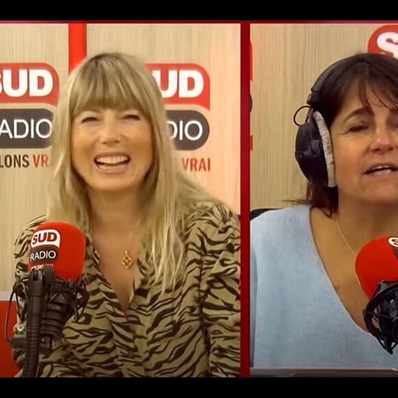 L'actrice était invitée sur les ondes de Sud Radio pour la promotion de la série de France 2 "L'école de la vie"