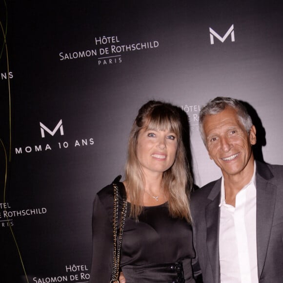 Elle a également dévoilé la condition qu'elle lui a imposée sur le tournage de la série 
Exclusif - Nagui avec sa femme Mélanie Page - Moma Group fête son 10ème anniversaire à l'hôtel Salomon de Rothschild à Paris le 5 septembre 2022. © Rachid Bellak/Bestimage 