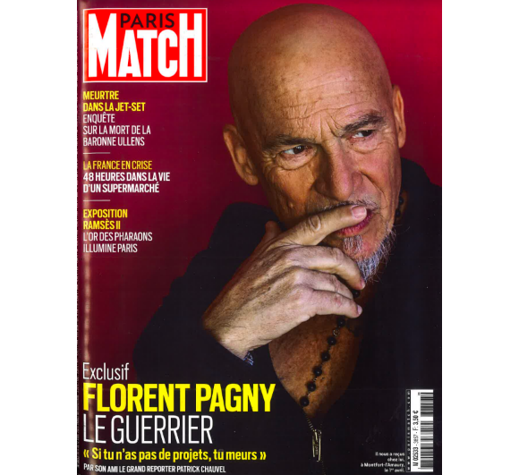 Couverture du magazine Paris Match, à paraître le 6 avril 2023.