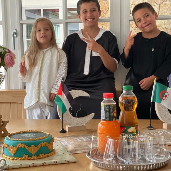 Franck Ribéry et sa famille fêtent l'Eid.