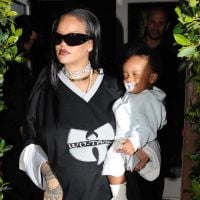 Rihanna enceinte : sortie tardive avec A$AP Rocky et leur fils, ventre rond et jambes dénudées