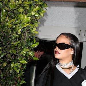 Rihanna et A$AP Rocky sont allés dîner en famille avec leur fils au restaurant Giorgio Baldi à Santa Monica le 5 avril 2023.
© Backgrid USA / Bestimage
