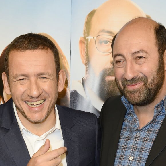 Dany Boon et Kad Merad - Avant-première du film "Supercondriaque" au Gaumont Opéra à Paris, le 24 février 2014.