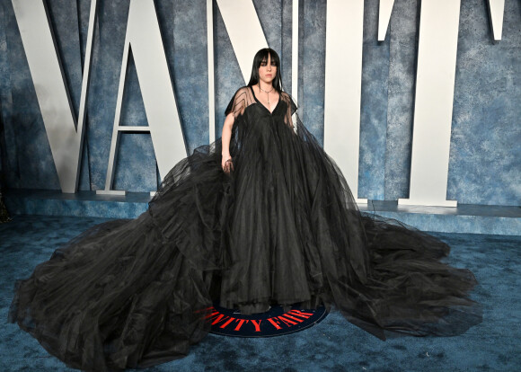 Billie Eilish au photocall de la soirée "Vanity Fair" lors de la 95ème édition de la cérémonie des Oscars à Los Angeles, le 12 mars 2023. 