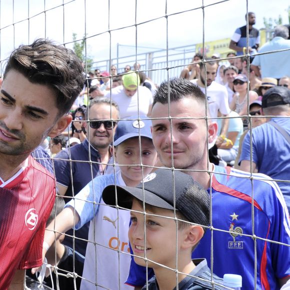 Enzo Zidane lors de la grande finale de la Z5 Cup à Aix-en-Provence, France, 23 juin 2019. Après avoir traversé 12 villes qui auront vu plus de 250 équipes tenter leur chance dans les complexes Z5 et Le Five en France, Outremer, en Italie et en Espagne, aura lieu au Z5 d'Aix-en-Provence, la grande finale de la Z5 Cup. Le 23 juin est aussi l'anniversaire de Z.Zidane et le jour du lancement du tout premier Z5 à Aix en 2011. Au programme de cette grande fête du foot à cinq, le plateau final des 24 équipes, des animations pour tous les âges, tournoi enfants, ateliers culinaires, etc... © Norbert Scanella/Panoramic/Bestimage