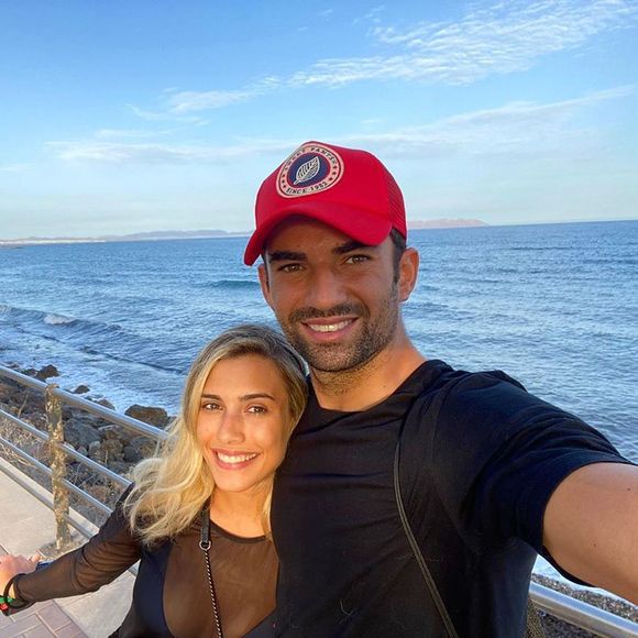 Karen Goncalves aime bien partager des photos d'elle avec sa fille
Enzo Zidane et sa chérie Karen Goncalves