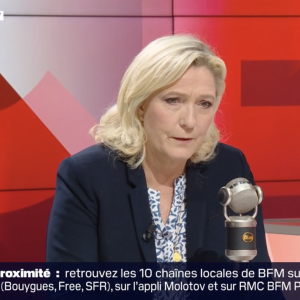Apolline de Malherbe fait une étonnante comparaison face à son invitée Marine Le Pen dans "Face à Face" sur BFMTV
