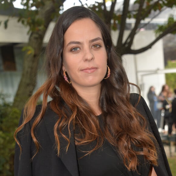 Anouchka Delon enceinte - Arrivées au défilé Elie Saab "Collection Prêt-à-Porter Printemps/Eté 2020" lors de la Fashion Week de Paris (PFW), le 28 septembre 2019. © Veerren Ramsamy - Christophe Clovis / Bestimage