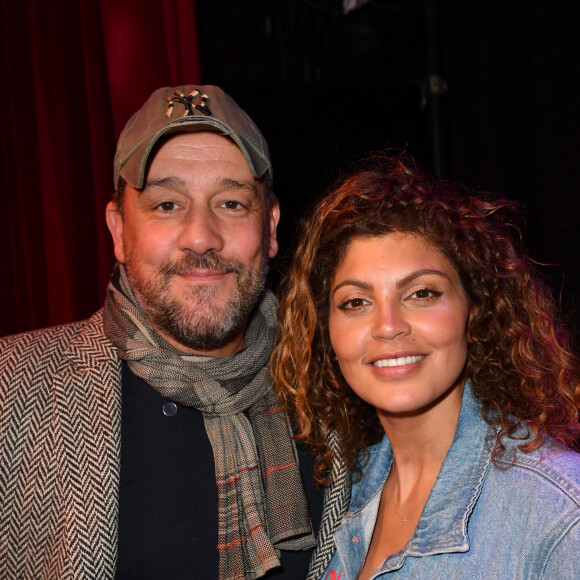 Titoff et Nawell Madani lors de l'inauguration du théâtre du Palais des Glaces à Paris après des travaux de rénovation le 13 mars 2023. © Veeren / Bestimage