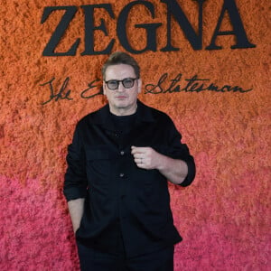 Semi Exclusif - Benoît Magimel au photocall de la soirée Zegna x The Elder Statesman à Paris lors de la fashion week prêt-à-porter féminin automne-hiver 2023-24 le 27 février 2023. © Giancarlo Gorassini / Bestimage