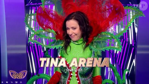 Tina Arena était la plante carnivore dans "Mask Singer".