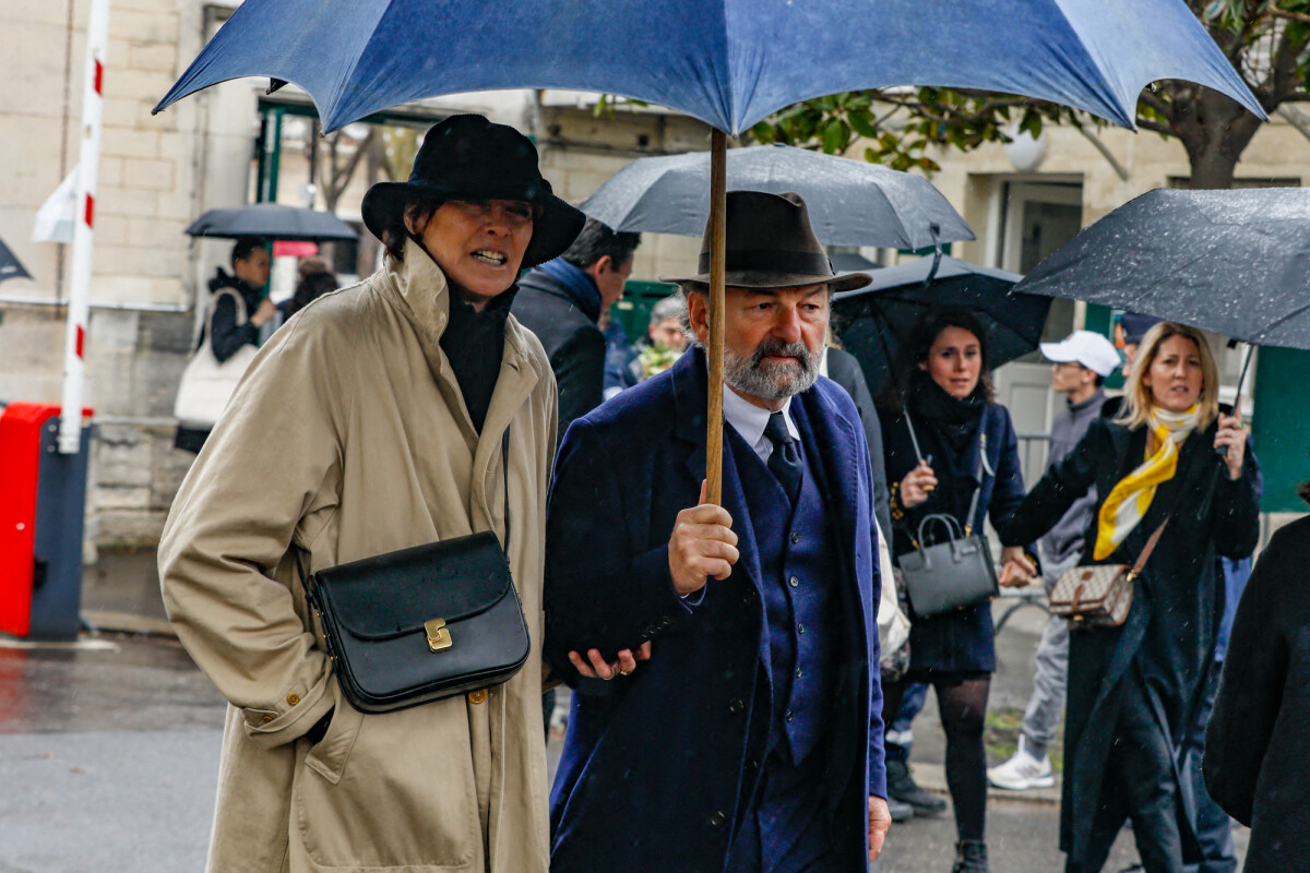 Photo In s de la Fressange et son compagnon Denis Olivennes