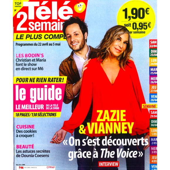 Couverture de Télé 2 semaines