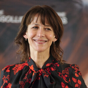 Sophie Marceau au photocall du film "Tout s'est bien passé" à l'hôtel "Barcelo Torre" à Madrid, le 27 janvier 2022. 