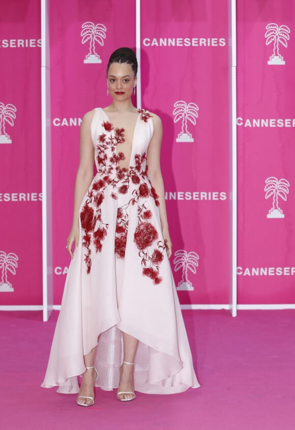 Britne Oldford, Alice Birch - Saison 6 du Festival International CanneSeries au Palais des Festivals de Cannes, le 15 avril 2023. © Denis Guignebourg/Bestimage