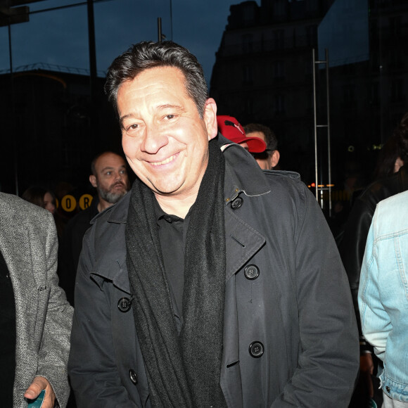 Laurent Gerra - Avant-première du film "La Vie pour de vrai" au cinéma Pathé Wepler à Paris le 18 avril 2023. © Coadic Guirec/Bestimage