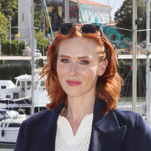 Audrey Fleurot lors du photocall du téléfilm "Esprit d'hiver" lors de la 24ème édition du Festival de la Fiction TV de La Rochelle, France, le 15 septembre 2022. © Patrick Bernard/Bestimage 