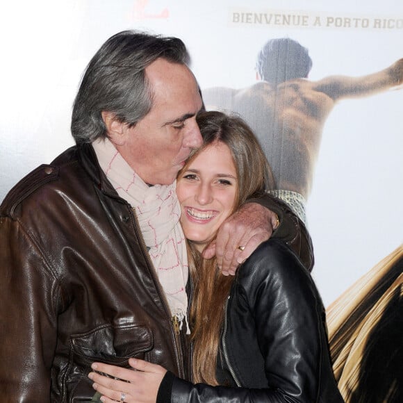 Philippe Lavil et sa fille Lola