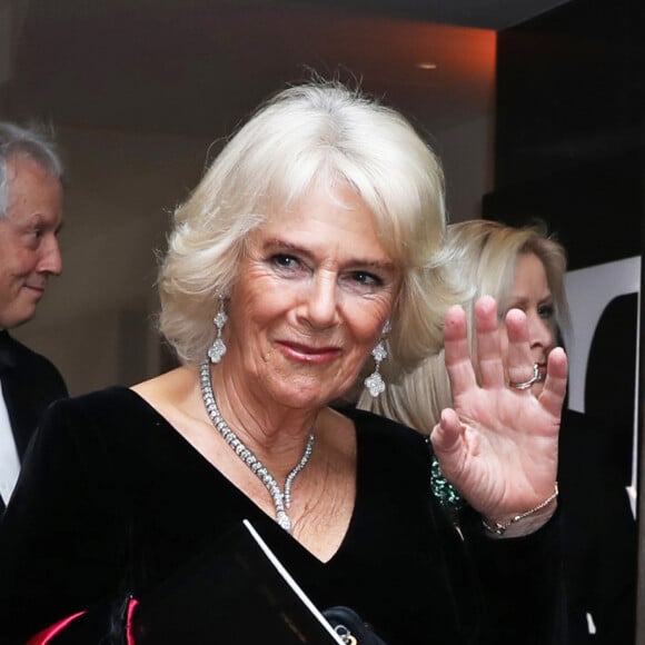 Au côté du roi Charles, elle pourra aussi compter sur le soutien d'autres proches
Le prince Charles, prince de Galles, et Camilla Parker Bowles, duchesse de Cornouailles, à la première de "1917" à Londres, le 4 décembre 2019. 