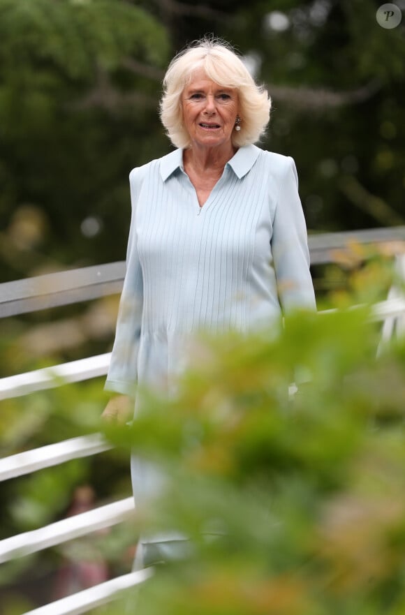 Camilla Parker Bowles, duchesse de Cornouailles, visite les jardins botaniques de Christchurch, le septième jour de la visite royale en Nouvelle-Zélande, le 23 novembre 2019. 