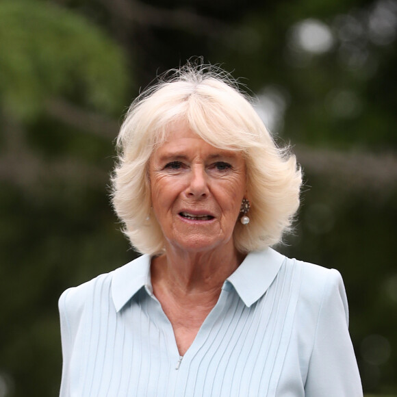 Camilla Parker Bowles, duchesse de Cornouailles, visite les jardins botaniques de Christchurch, le septième jour de la visite royale en Nouvelle-Zélande, le 23 novembre 2019. 