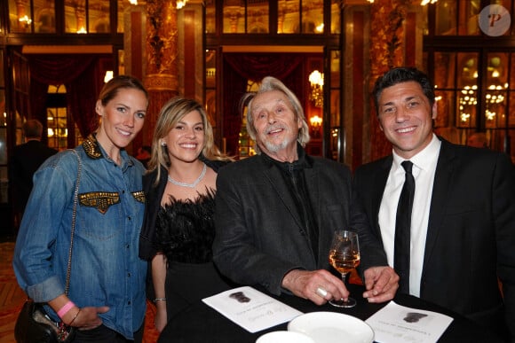 Exclusif - Sandy Heribert, Lilly Kelleher Patrick Bouchitey, Byron Kelleher - Vernissage de l'exposition "Ephemere", sculptures et toiles de de l'artiste Kyo par Lilly O Events à l'hôtel Intercontinental Paris le Grand Paris le 21 avril 2023.