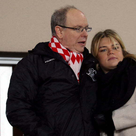 Elle accompagne notamment souvent son oncle dans des événements. 
Le prince Albert II de Monaco, Camille Gottlieb - Match de football caritatif lors de la 3ème édition de la Fight Aids Cup à l'occasion du 45ème festival international du cirque de Monte-Carlo au stade Louis II à Monaco le 23 janvier 2023. L'équipe du Prince Albert, les "Barbagiuans" a gagné le match sur le score de 3-2. © Jean-François Ottonello/Nice-Matin/Monaco 