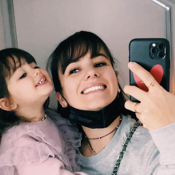 Alizée et sa fille Maggy sur Instagram. Le 20 février 2022.