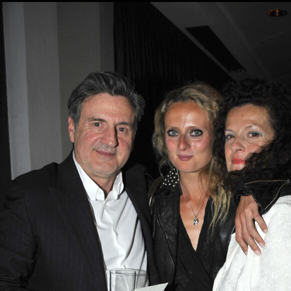 Daniel Auteuil, Anne Jousset et leur fille Aurore - Soirée après l'avant-première du film "La fille du Puisatier"