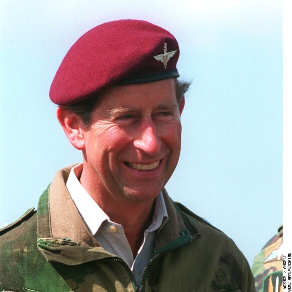 Le prince Charles d'Angleterre lors du 50ème anniversaire du débarquement Allié en Normandie en 1994. 
