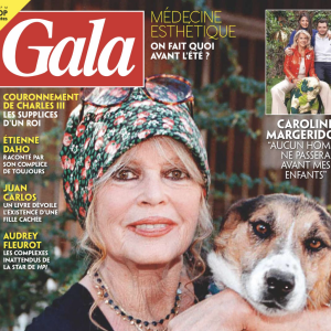 Brigitte Bardot en Une du magazine "Gala"