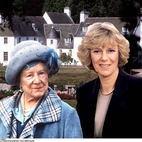 La reine mère et Camilla Parker Bowles, qui ont toutes deux habité à Birkhall. 
