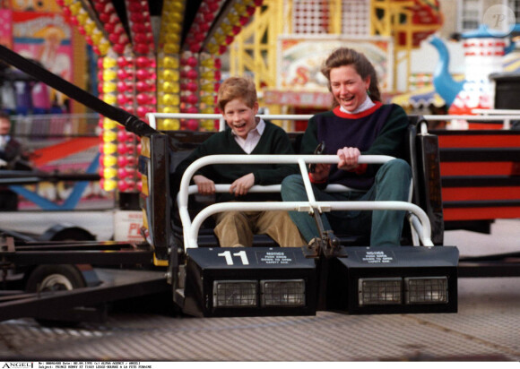 Prince Harry et Tiggy Legge-Bourke à la fête foraine.