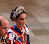 Le prince William, prince de Galles, et Catherine (Kate) Middleton, princesse de Galles - Les invités à la cérémonie de couronnement du roi d'Angleterre à l'abbaye de Westminster de Londres, Royaume Uni, le 6 mai 2023. 