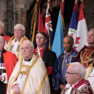 Le roi Charles III d'Angleterre - Les invités à la cérémonie de couronnement du roi d'Angleterre à l'abbaye de Westminster de Londres, Royaume Uni, le 6 mai 2023.