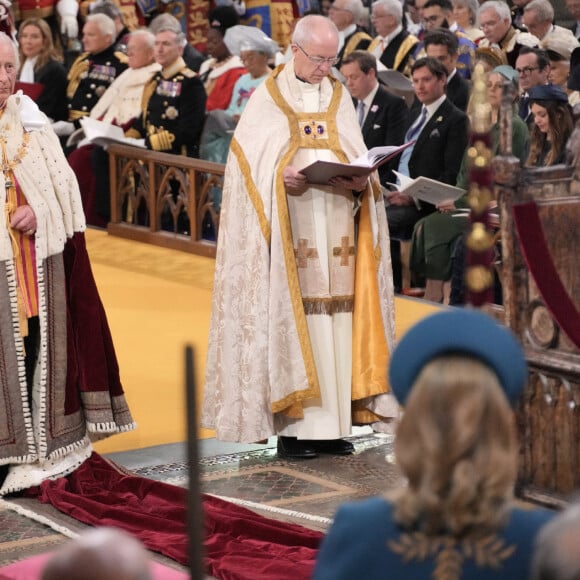 Le roi Charles III d'Angleterre - Les invités à la cérémonie de couronnement du roi d'Angleterre à l'abbaye de Westminster de Londres, Royaume Uni, le 6 mai 2023.