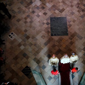 Le roi Charles III d'Angleterre, - Les invités à la cérémonie de couronnement du roi d'Angleterre à l'abbaye de Westminster de Londres, Royaume Uni, le 6 mai 2023.