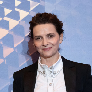Juliette Binoche recevra un prix honorifique, Goya International, lors de la 37ème cérémonie des Goya à Séville le 11 février 2023. Photocall le 10 février 2023. 