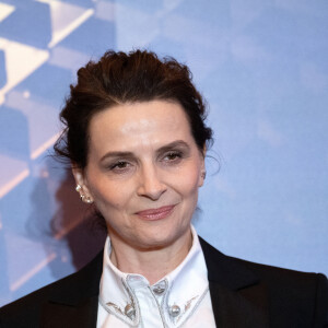 Juliette Binoche recevra un prix honorifique, Goya International, lors de la 37ème cérémonie des Goya à Séville le 11 février 2023. Photocall le 10 février 2023. 