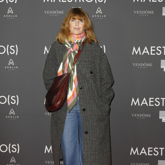 Gwendoline tient le rôle principal dans ce récit d'un garçon qui décède d'une overdose médicamenteuse, fils de l'écrivaine Juliette Boudre et amie de l'actrice
Gwendoline Hamon - Avant-première du film "Maestro(s)" au Cinéma UGC Normandie à Paris le 5 décembre 2022. © Marc Ausset-Lacroix/Bestimage
